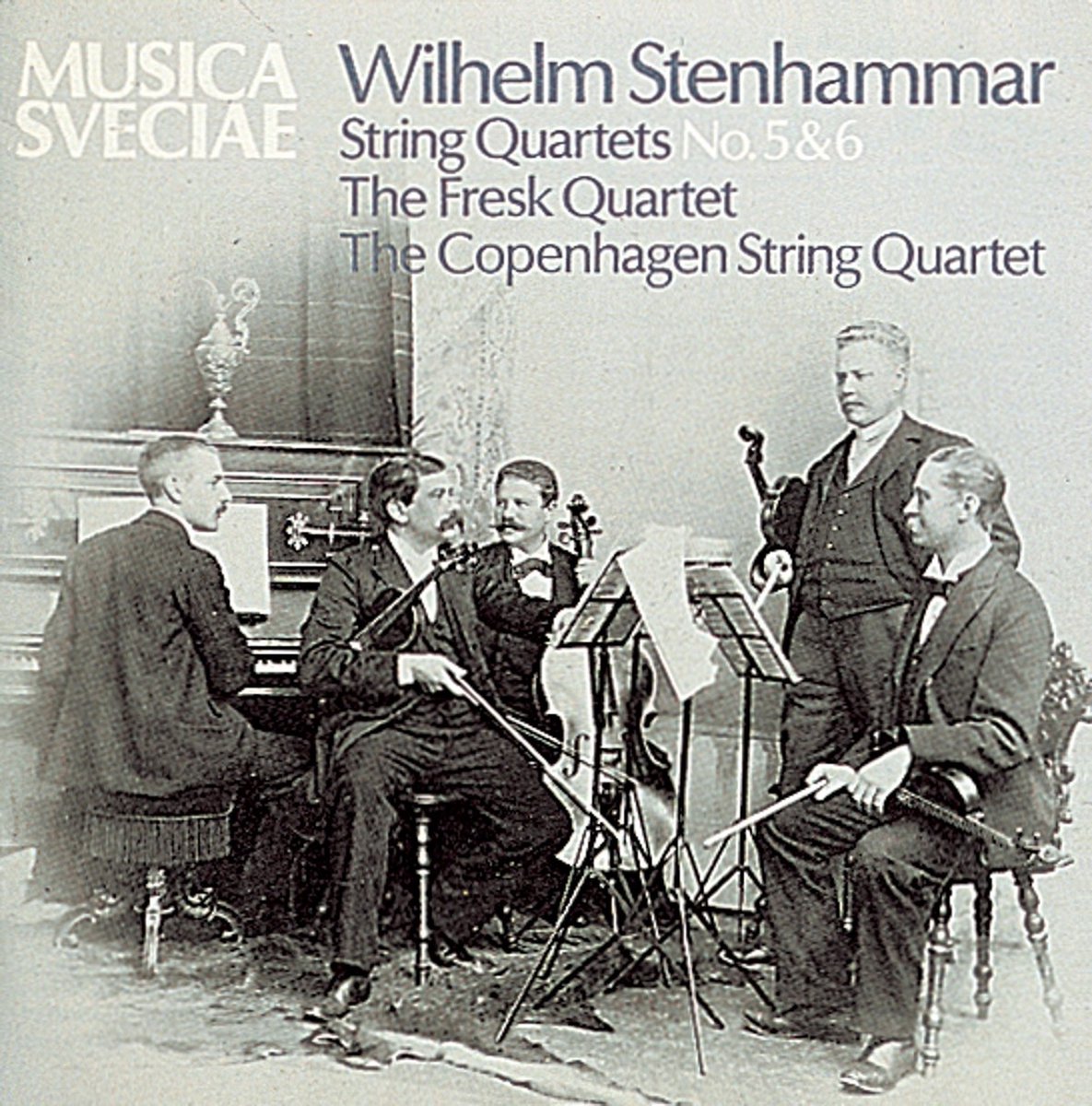 The Fresk Quartet & The Copenhagen String Quartet - Stenhammar: String Quartet 5 & 6 (CD)