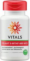 Vitals Folaat 5-MTHF 400 mcg - 100 capsules