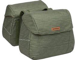 New Looxs Joli Double Nomi Double Fietstas - 37 liter - Groen