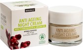 2x Hydraterende en anti-aging nachtcrème met biologische aloë, granaatappel & arganolie - Biolyn2