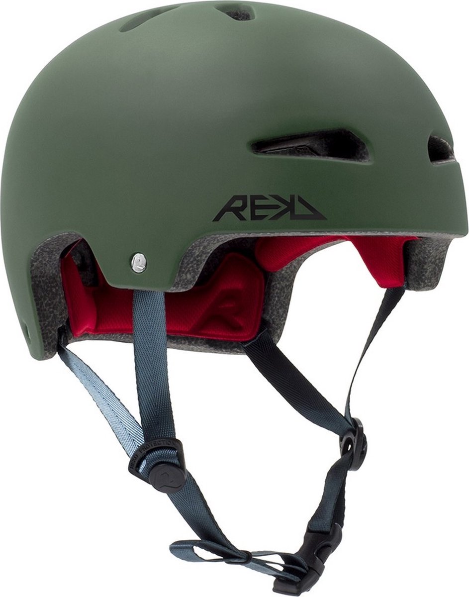 Rekd Helm Ultralite Matgroen Maat L/xl 57-59 Cm