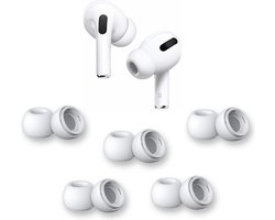 AirPods Pro Oordopjes Small Wit – 5 Paar (10 Stuks) – AirPods Pro Ear Tips Vervanging – Siliconen Oordopjes – Geschikt voor Apple AirPods Pro – Noise Cancelling