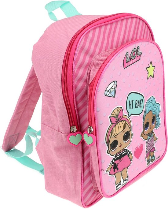 mybagstory - Rugzak - LOL Surprise - Roze - Kinderen - School - Kleuterschool - Kinderkamer - Kinderkamer - Schooltas Meisjes - Maat 30 cm - Verstelbare bandjes - Cadeau-idee, Roze, 30 cm