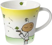 Goebel - Der kleine Yogi | Koffie / Thee Mok Glückstasse | Beker - porselein - 350ml