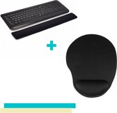 Lynnz® Ergonomische muismat met polssteun toetsenbord set | anti rsi - gel - muismat met polssteun - ergonomisch - gaming - kantoor - computer - laptop