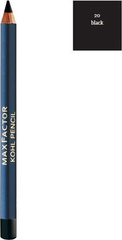 Max Factor Kohl Pencil Oogpotlood - 020 Black - Max Factor