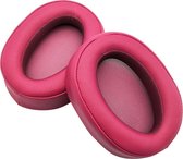 Luxe Lederen Oorkussen Set Geschikt Voor Sony WH-H900N WH-H910N MDR-100ABN - Vervangende Koptelefoon Earpads - Oor Kussens - Ear Pads - Oorkussens Met Memory Foam Binnenlaag - Rose