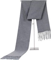 Emilie scarves- winter sjaal - grijs - pashmina - cashmere mix