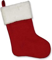 Unique Living | White Christmas sock red
