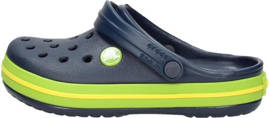 Crocs Slippers - Maat 30/31 - Unisex - blauw/groen/wit | bol.com