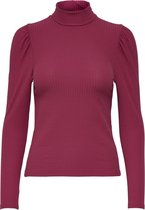 ONLY ONLNELLA L/S HIGHNECK PUFF TOP JRS Dames T-Shirt  - Maat XS