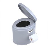 ProPlus Draagbaar Camping Toilet - 7 liter - Grijs
