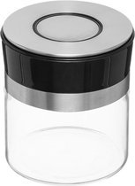 Five® Glazen voorraadpotten met drukknop - Voorraadpot 1.0 liter - Met deksel, Vaatwasserbestendig, Magnetronbestendig, Luchtdicht