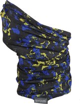 Regatta Print Multitube  Nekwarmer - Unisex - zwart/blauw/geel