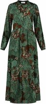 Pom Amsterdam Urban Jungle Jurk Groen  Dames maat 36