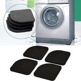 4 Anti Slip matjes- Anti-Slip pads -  wasmachinde Pads- Kasten onderleggers- Antitril Wasmachine Mat- Geluiddempers