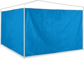 relaxdays Tente de fête paroi latérale 2 pièces - 3x2m - PE PVC - tente de fête latérale - voile de tente de fête