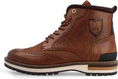 Pantofola d'Oro TOCCHETTO Boot - Veter Boot Heren - Cognac - Maat 44