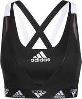 adidas Performance Circuit Ms Bra Beha Vrouwen Zwarte L