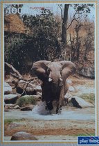 Puzzel Afrikaanse Olifant Play Time 1000stukjes