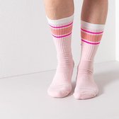 Duurzame sokken Vodde Retro Harlem 1-pack Pink / 35-38