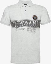 Unsigned heren polo - Grijs - Maat M