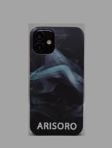 Arisoro iPhone 12 Mini hoesje - Backcover - Grey Smoke