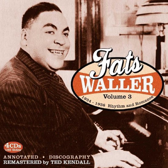 Fats Waller - The Complete Recorded Works, Vol. 3 - Rhythm And Romance (4 CD)