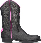 Shoesme Wt21w115 Cowboylaarzen - Western Laarzen - Meisjes - Zwart - Maat 31