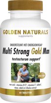 Golden Naturals Multi Strong Gold Man (60 vegetarische tabletten)