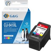 G&G Canon CL-541XL 541XL Remanufactured Inktcartridge - Kleur- 10 ml meer inhoud dan de CL-541