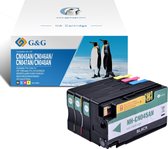 G&G Inktcartridge voor HP 950XL /951XL -  /Zwart/Cyaan/Magenta/Geel/ Hoge Capaciteit / 4-Pack