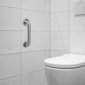 Handgreep voor bad of douche - Wandbeugel 30 cm - RVS Handgreep - Wandgreep voor badkamer - Douche - Toilet - Toiletbeugel - Badgreep - Douchegreep - Inclusief ophangmateriaal