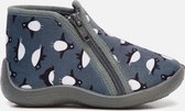 Muyters Pantoffels blauw Textiel 750601 - Maat 22