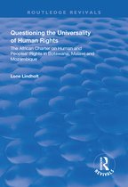 Routledge Revivals - Questioning the Universality of Human Rights