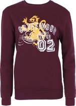 Bordeauxrood Griffoendor HARRY POTTER-sweatshirt / MAAT S