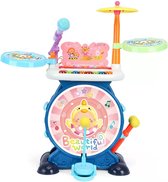 BOTC Speelgoed Drumstel - Drumstel voor Kinderen - Speelgoed Muziekinstrumenten - Educatief Speelgoed -  Keyboard -LED