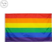 Regenboogvlag - Regenboog vlag - Vlag - Regenboog - Gaypride - 90/150cm