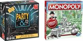 Spellenbundel - 2 Stuks - Party&Co & Monopoly Classic
