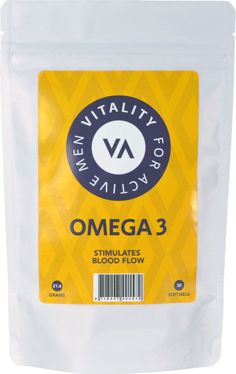Vitality - Omega 3 - Vitamines en mineralen - 30 softgels