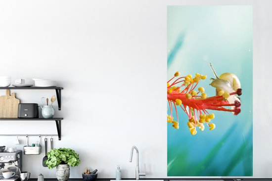 Affiche Escargot - Plante - Arbre - 75x150 cm