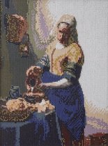 Melkmeisje - Diamond painting - Vermeer - diamond paint - 40x50cm
