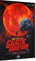 Galactic Graveyard (Galaxy of Horrors), NASA/JPL - Foto op Dibond - 60 x 90 cm