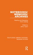 Routledge Library Editions: Modern Fiction - Notebooks/Memoirs/Archives
