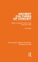 Routledge Library Editions: Modern Fiction - Ancient Cultures of Conceit