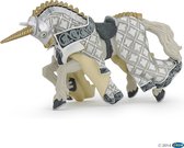 Papo - speelfiguur -  Paard Eenhoorn Ridderpaard
