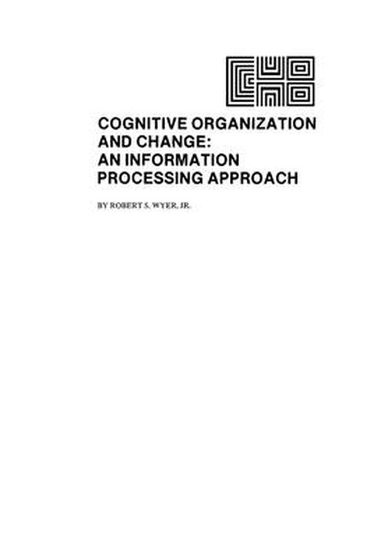Cognitive Organization and Change - cover