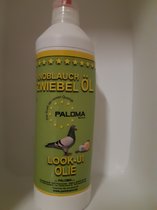 Paloma Look-ui olie - 500ml - Duiven - Vliegduiven - Duivenvoer - Vogels - Dieren - Aanvullende diervoeder - Supplementen