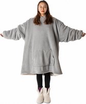 Hoodie Blanket - Oversized Hoodie - Fleece Deken - Fleece Vest Dames Heren - Warm - TV Deken - Fleecedeken Met Mouwen - Indoor/Outdoor Coat - Hoodie - Plaid Met Mouwen - Knuffelen