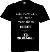 Subaru T-shirt maat 5XL